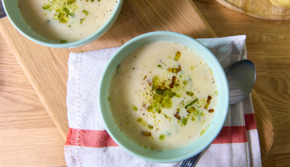 Zupa krem z porów i ziemniaków